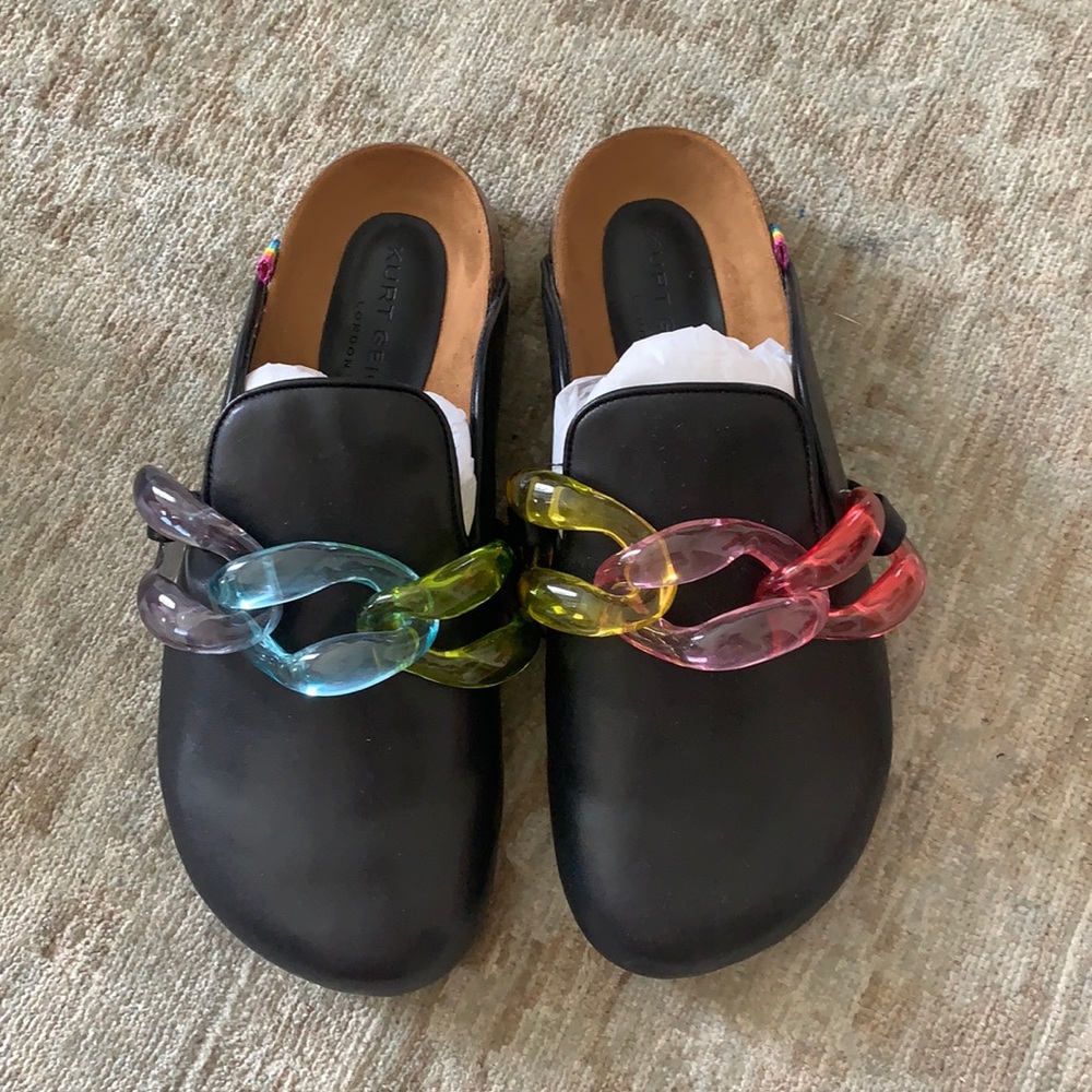 Kurt Geiger Size 41 Rainbow Mules